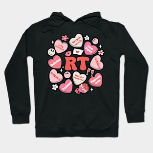 Respiratory Therapy RT Valentine_s Day Candy Heart Hoodie